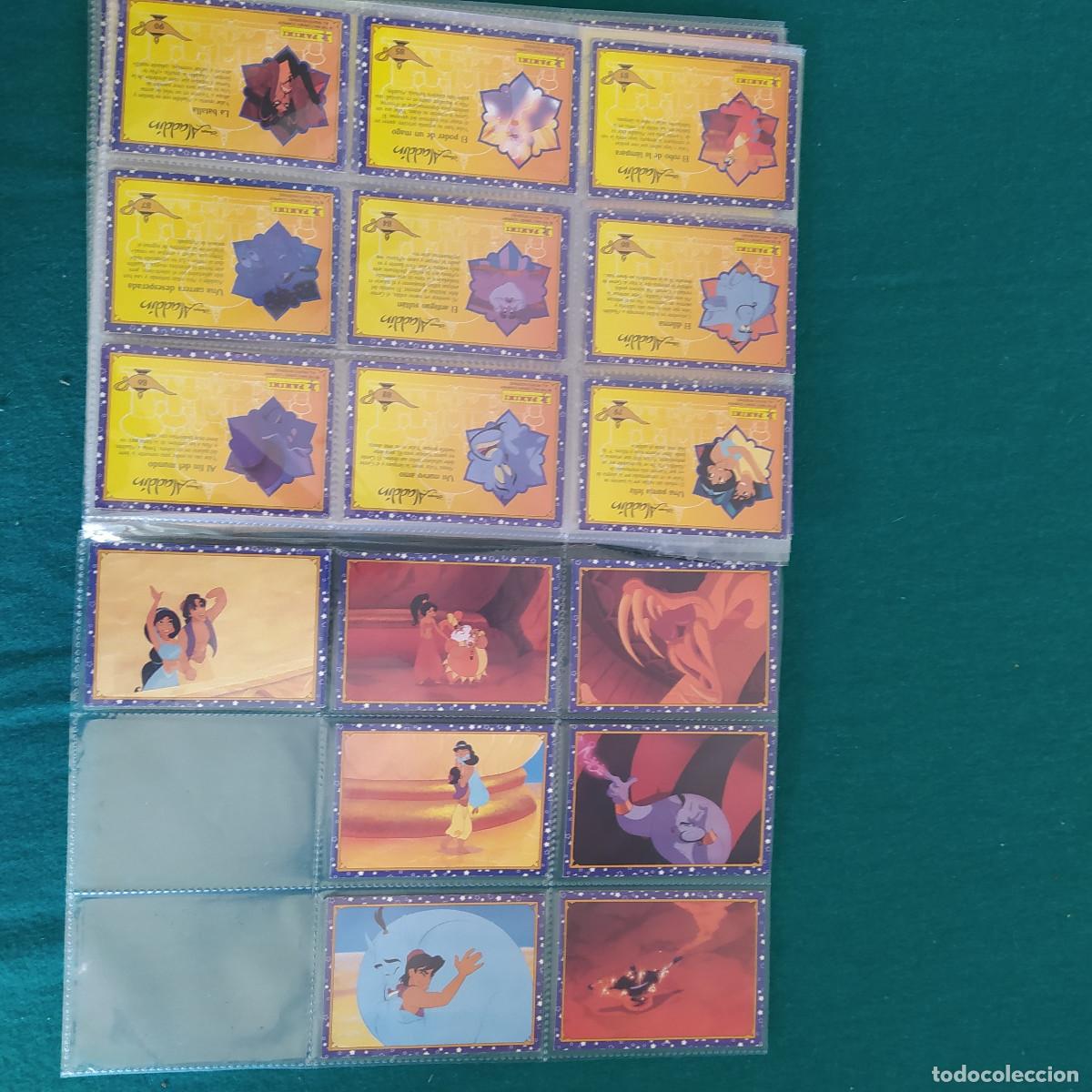 Trading cards: 70 CARDS ALADDIN PANINI - Foto 8