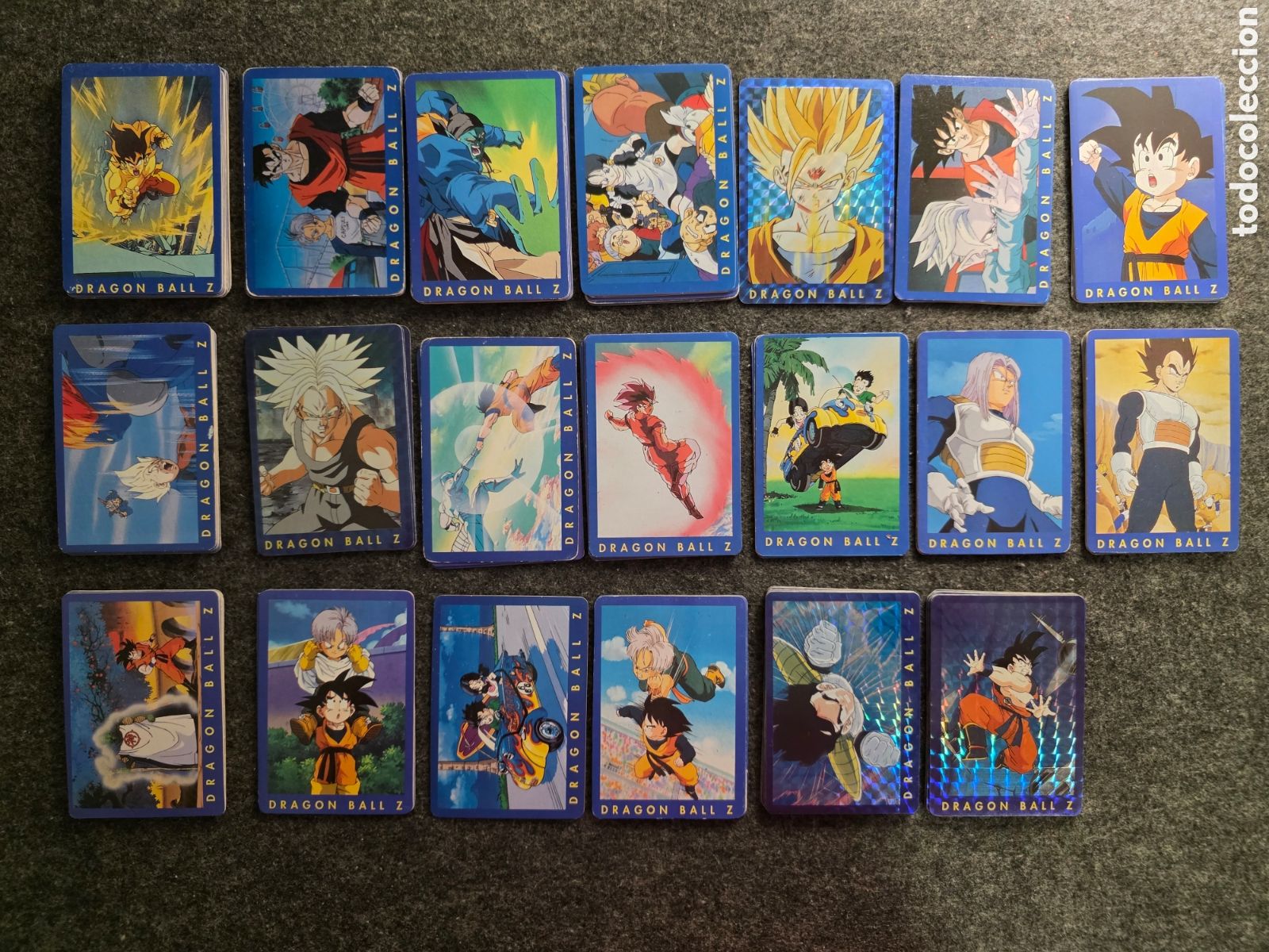 Trading Cards: Lote 20 Cards Dargon Ball serie azul