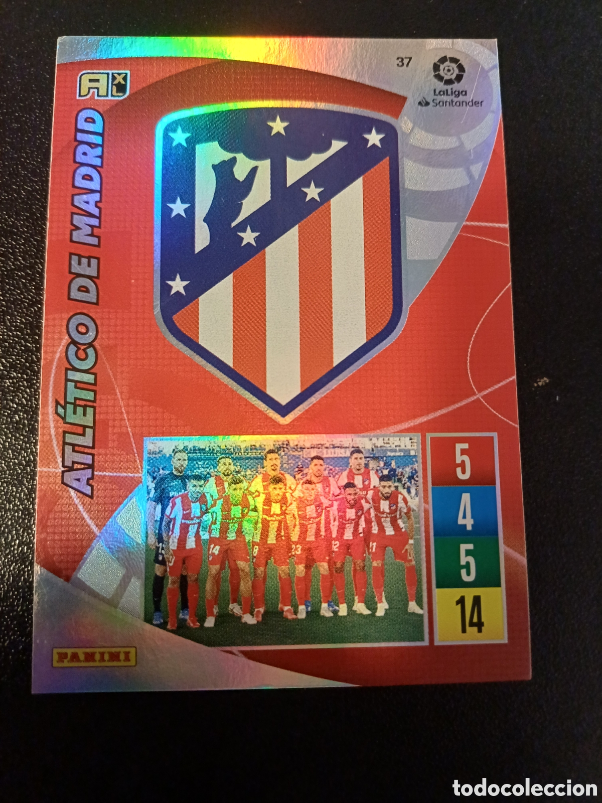 Figurine Collezionabili: #037 ESCUDO ATLETICO DE MADRID PANINI ADRENALYN XL 2021-22