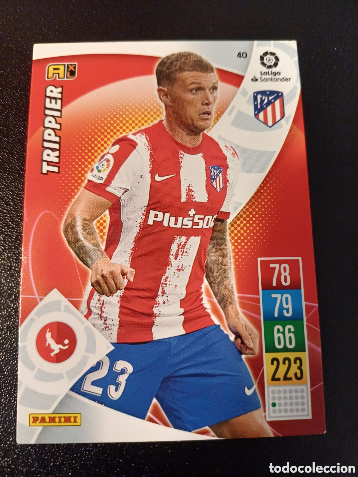 Figurine Collezionabili: #040 TRIPPIER ATLETICO DE MADRID PANINI ADRENALYN XL 2021-22