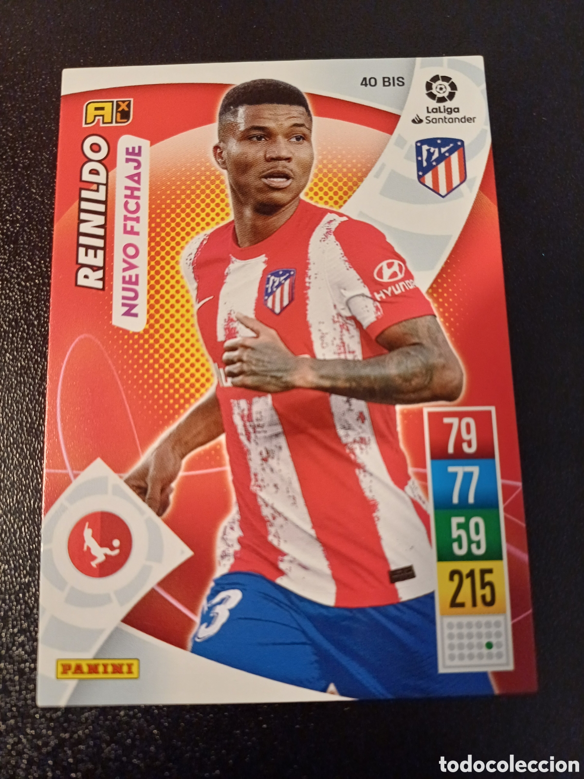 Cartes &agrave; &Eacute;changer: #040BIS REINILDO ATLETICO DE MADRID PANINI ADRENALYN XL 2021-22