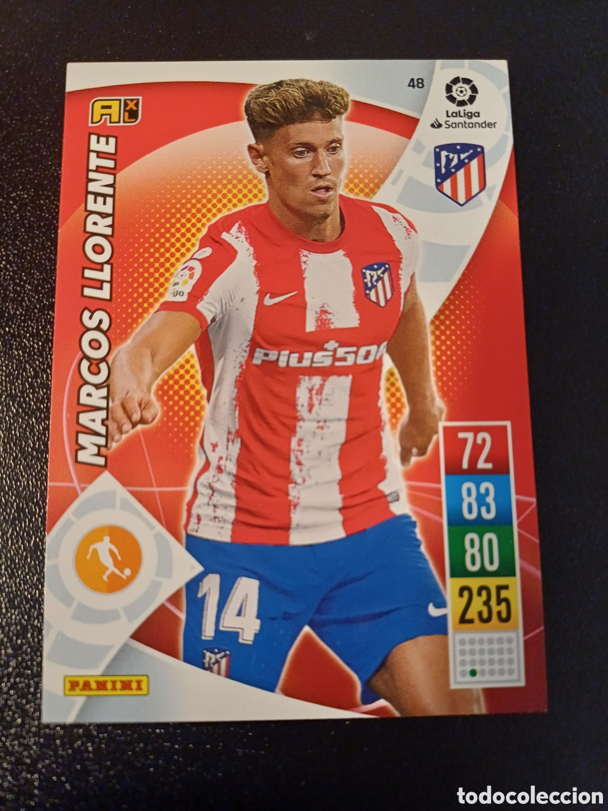 Cartes &agrave; &Eacute;changer: #048 MARCOS LLORENTE ATLETICO DE MADRID PANINI ADRENALYN XL 2021-22