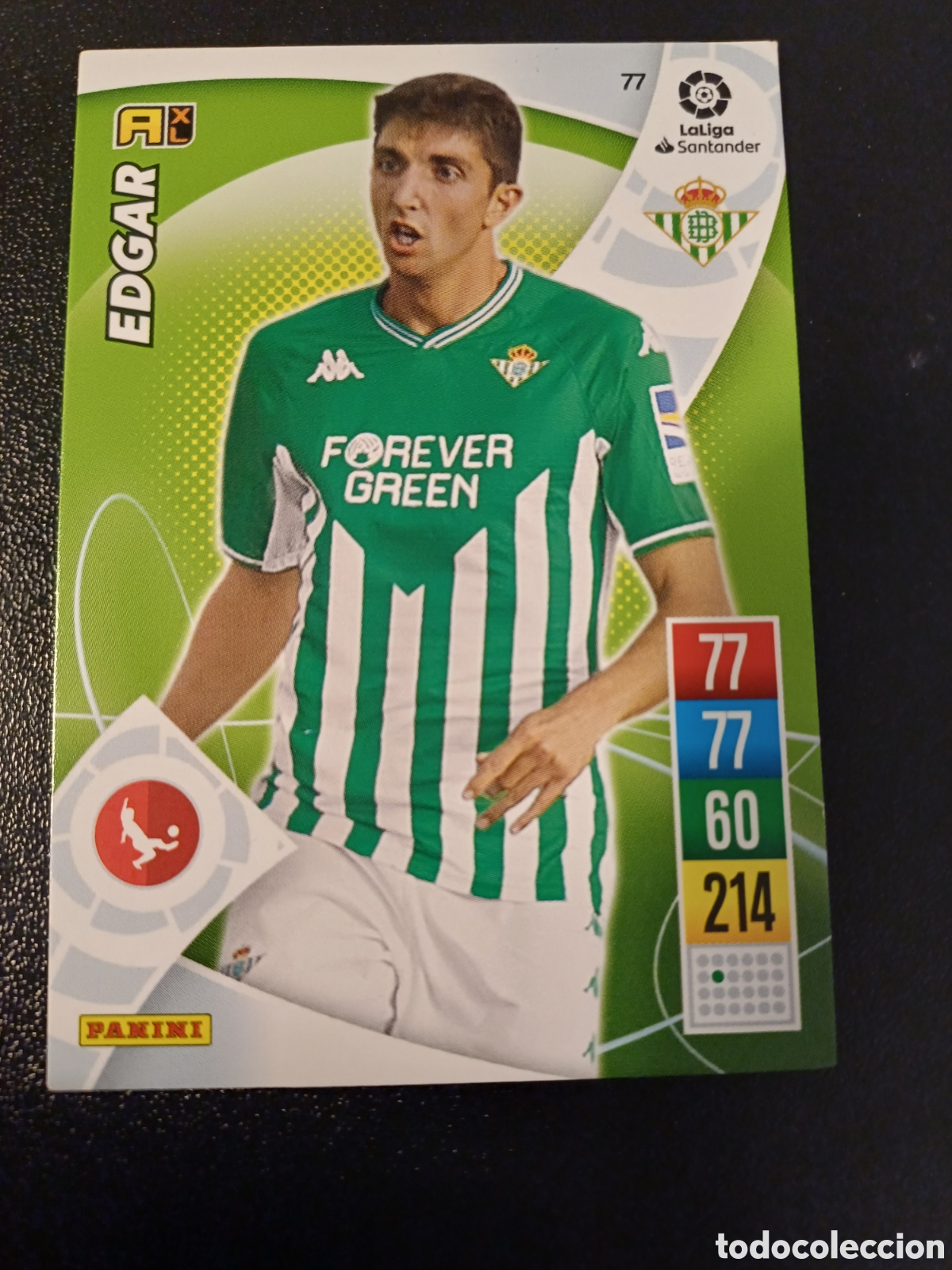Cartes &agrave; &Eacute;changer: #077 EDGAR REAL BETIS PANINI ADRENALYN XL 2021-22