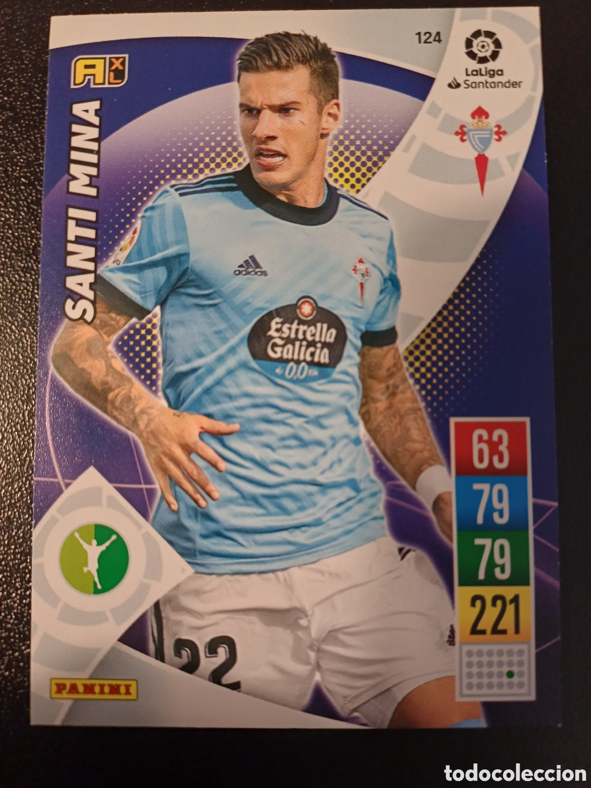Trading Cards: #124 SANTI MINA RC CELTA PANINI ADRENALYN XL 2021-22