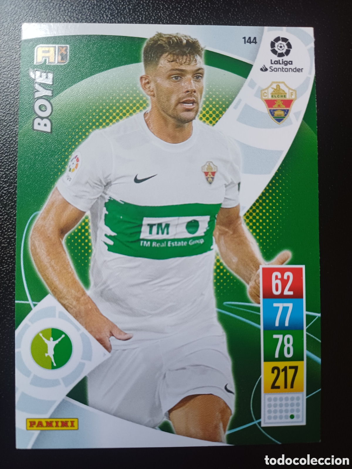 Cartas Colecion&aacute;veis: #144 BOYE ELCHE CF PANINI ADRENALYN XL 2021-22