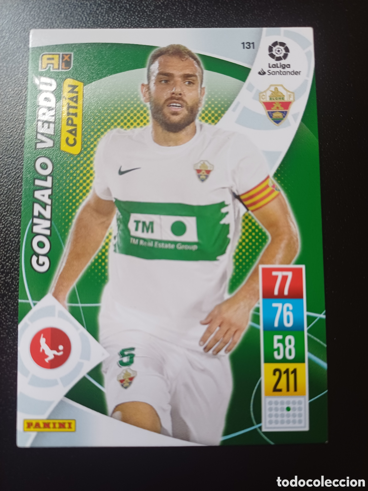 Cartas Colecion&aacute;veis: #131 GONZALO VERDU ELCHE CF PANINI ADRENALYN XL 2021-22