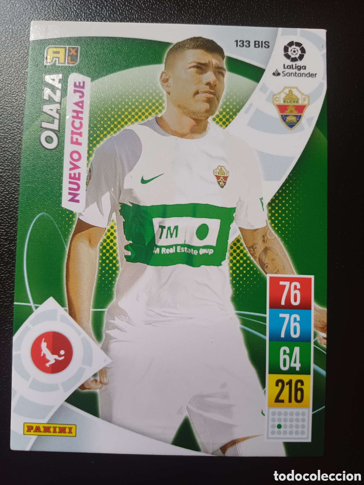 Cartas Colecion&aacute;veis: #133BIS OLAZA ELCHE CF PANINI ADRENALYN XL 2021-22