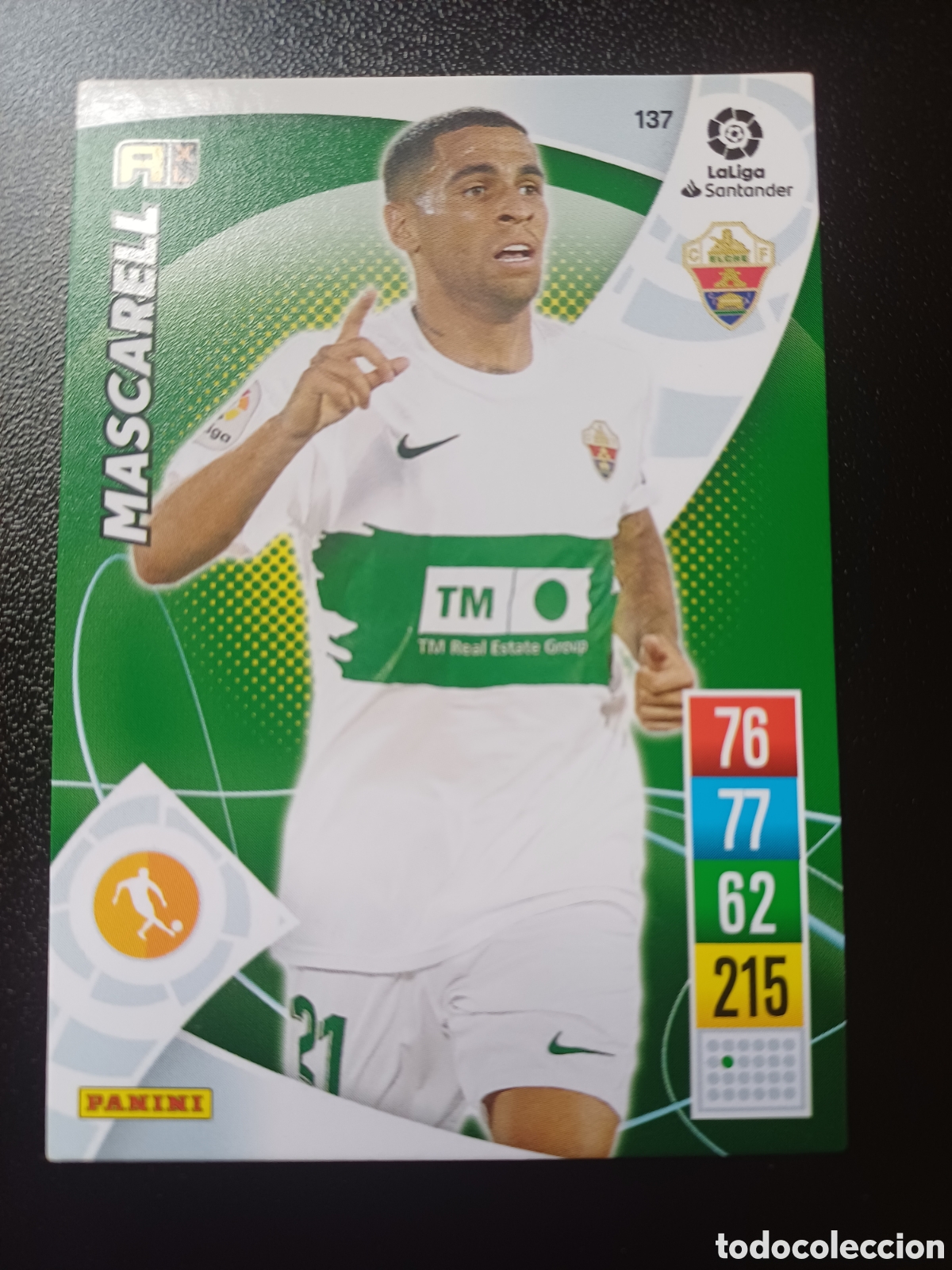 Cartas Colecion&aacute;veis: #137 MASCARELL ELCHE CF PANINI ADRENALYN XL 2021-22