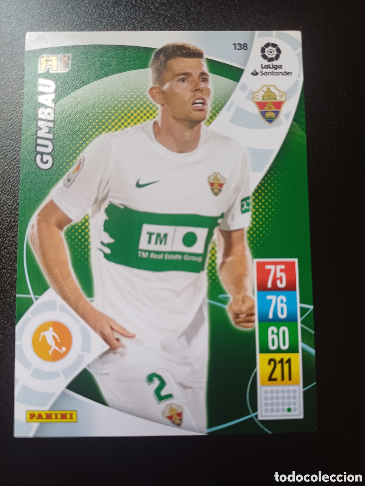 Cartas Colecion&aacute;veis: #138 GUMBAU ELCHE CF PANINI ADRENALYN XL 2021-22