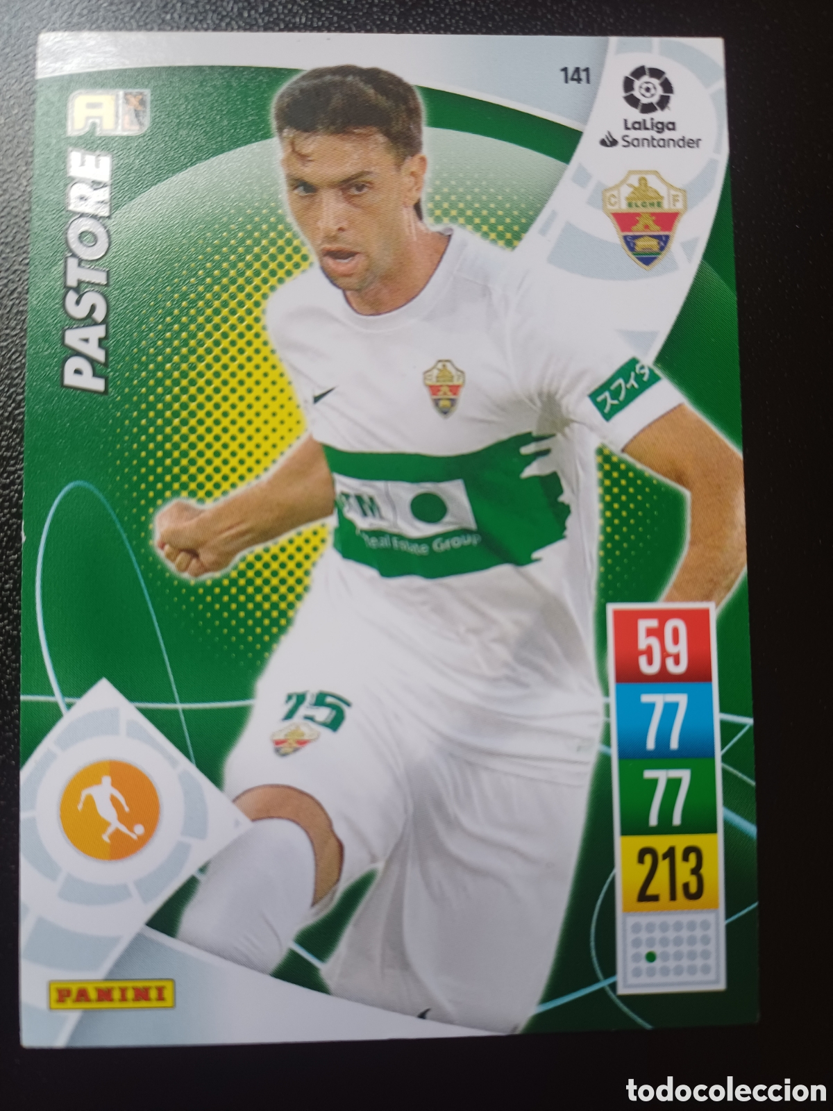 Cartas Colecion&aacute;veis: #141 PASTORE ELCHE CF PANINI ADRENALYN XL 2021-22