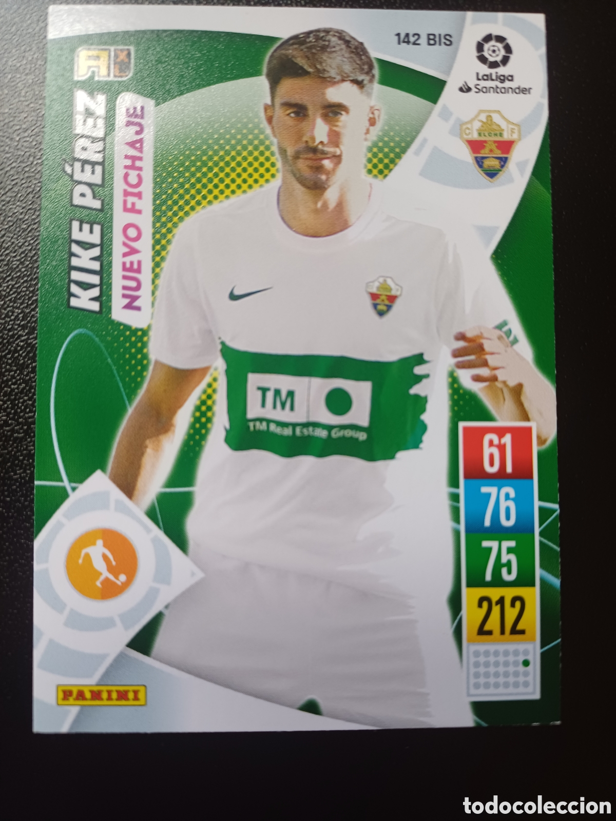 Cartas Colecion&aacute;veis: #142BIS KIKE PEREZ ELCHE CF PANINI ADRENALYN XL 2021-22