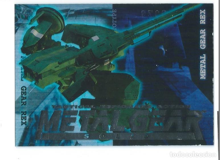 metal gear solid trading card konami 1998 rx-r4 - Buy Antique