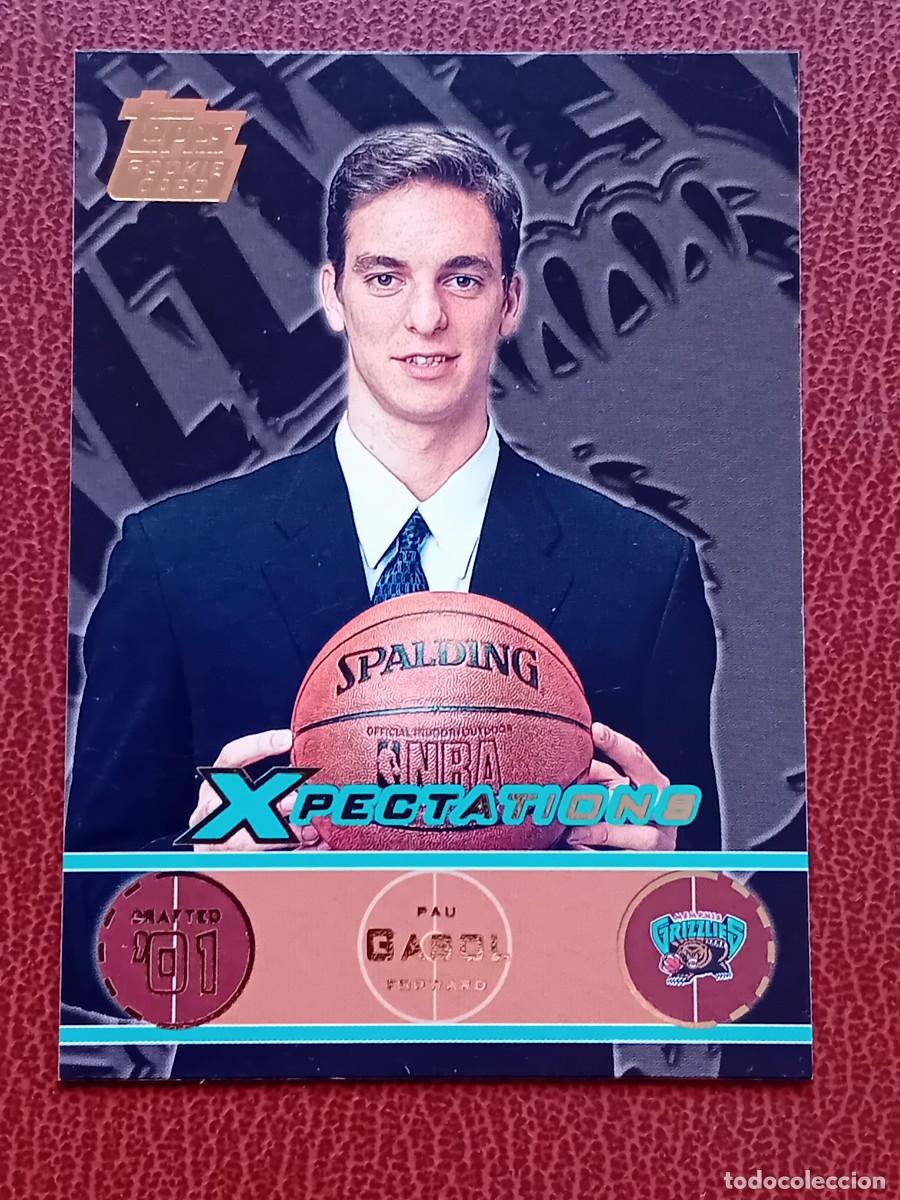 Trading Cards: Rookie Card 103 Pau Gasol Topps Expectations 2001-2002