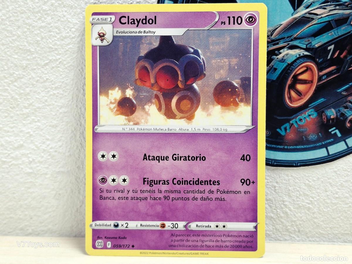 Trading cards: Carta Claydol 059 Pokemon Astros Brillantes ES - Foto 1