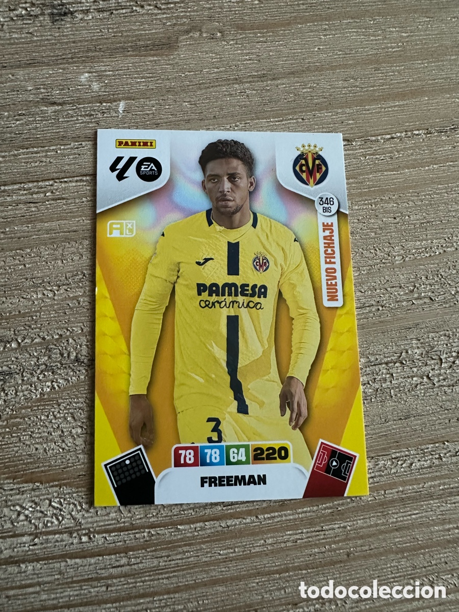 Trading cards: FREEMAN VILLARREAL 346 BIS NUEVO FICHAJE ADRENALYN XL LIGA 2025-26 2025 2026