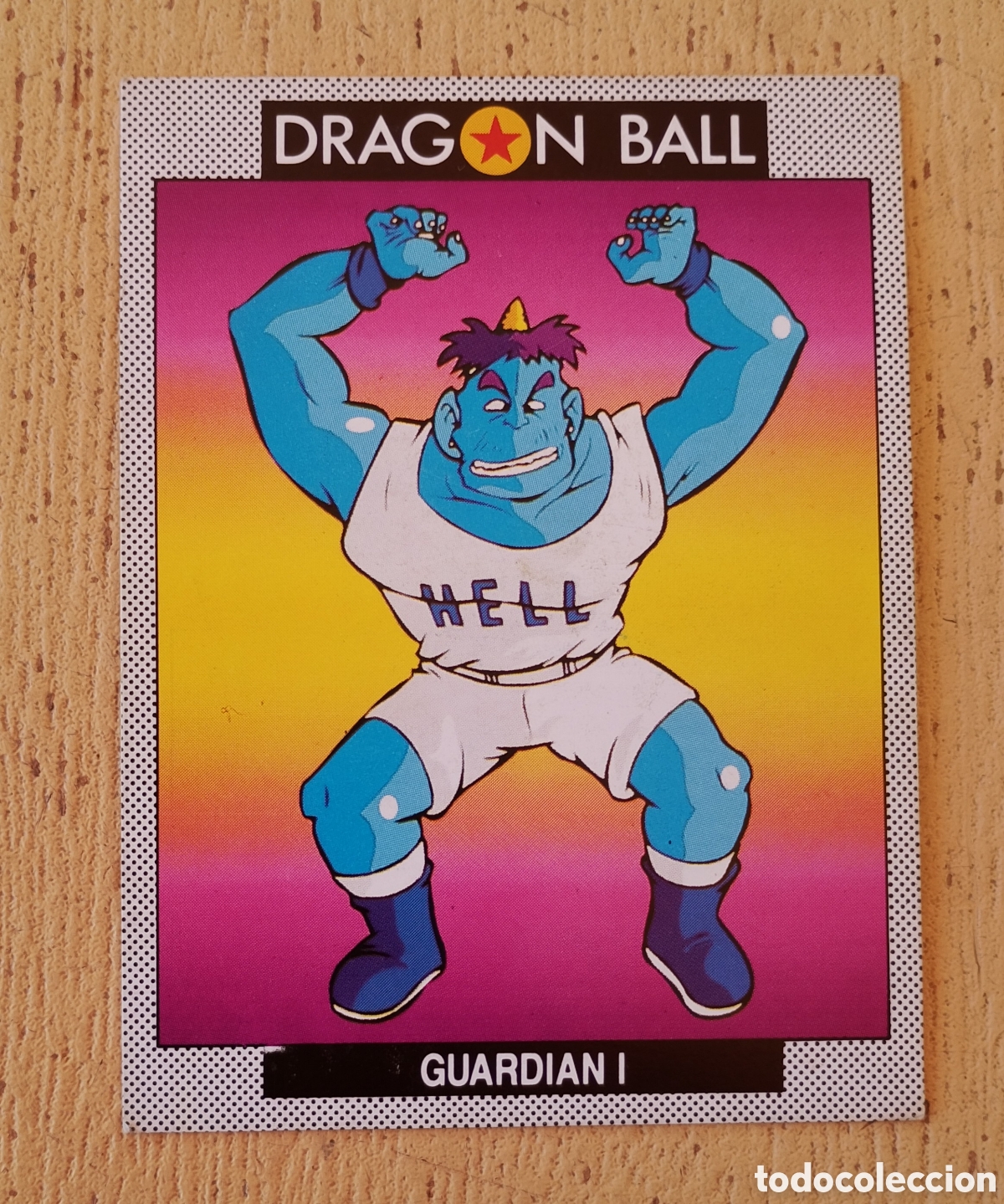 Trading Cards: Carta Drag&oacute;n Ball, Ediciones Este N&deg; 113, Guardian I, Colecci&oacute;n 140 Tarjet-Cards