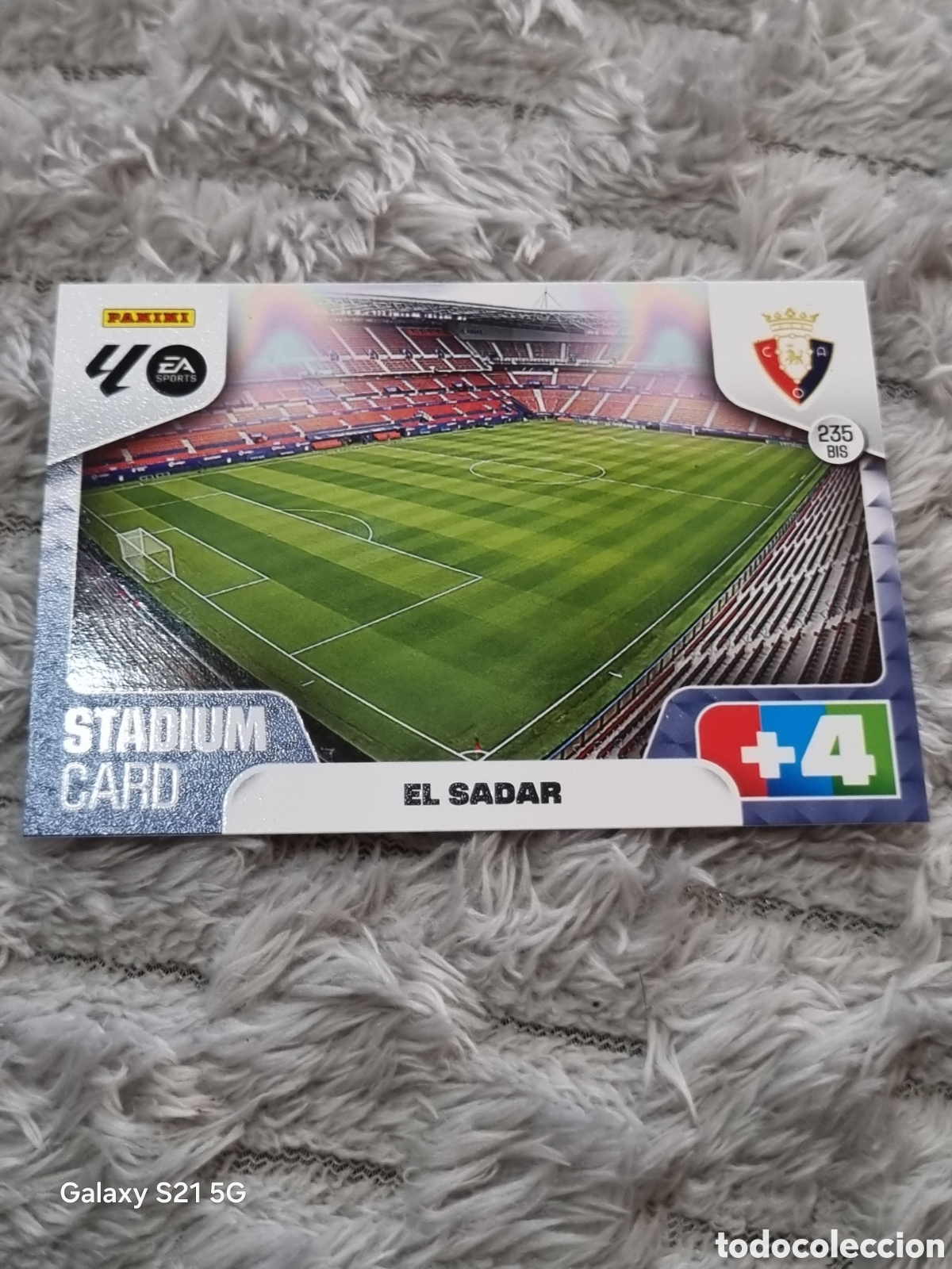 Trading Cards: 235 BIS - EL SADAR, OSASUNA STADIUM CARD ADRENALYN 2025 2026