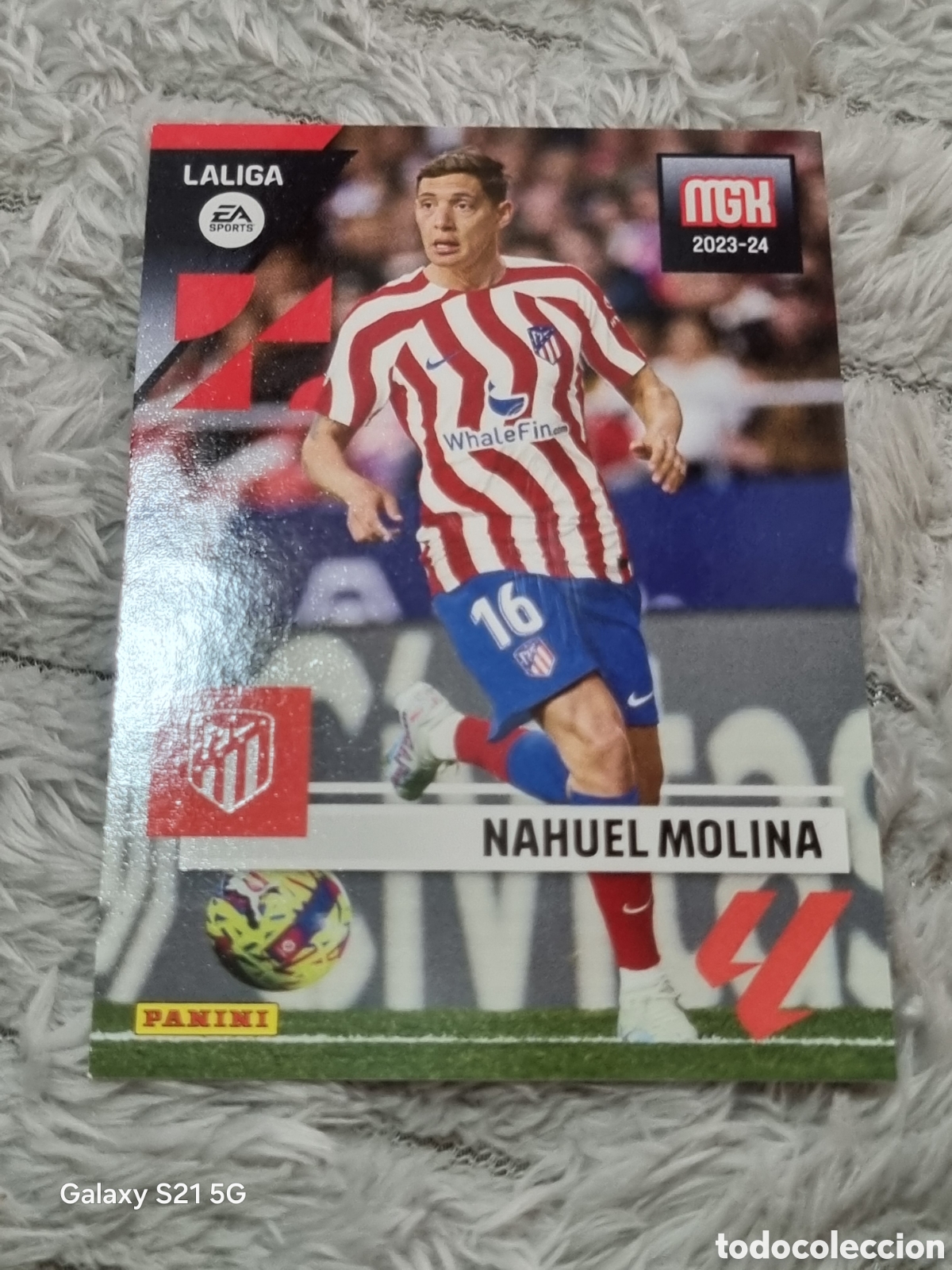 Trading Cards: 76 - NAHUEL MOLINA, AT.MADRID MEGACRACKS 2023-2024