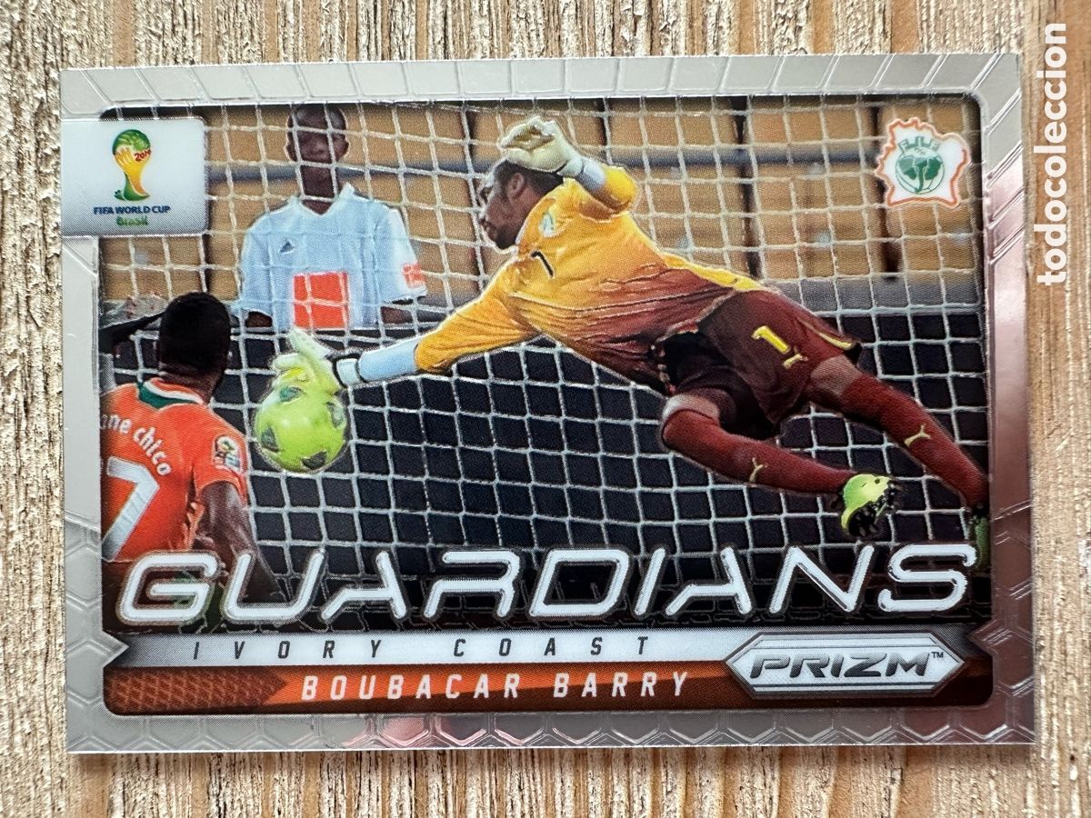 Trading Cards: BOUBACAR BARRY COSTA DE MARFIL GUARDIANS 9 PRIZM WORLD CUP 2014 BRASIL PANINI