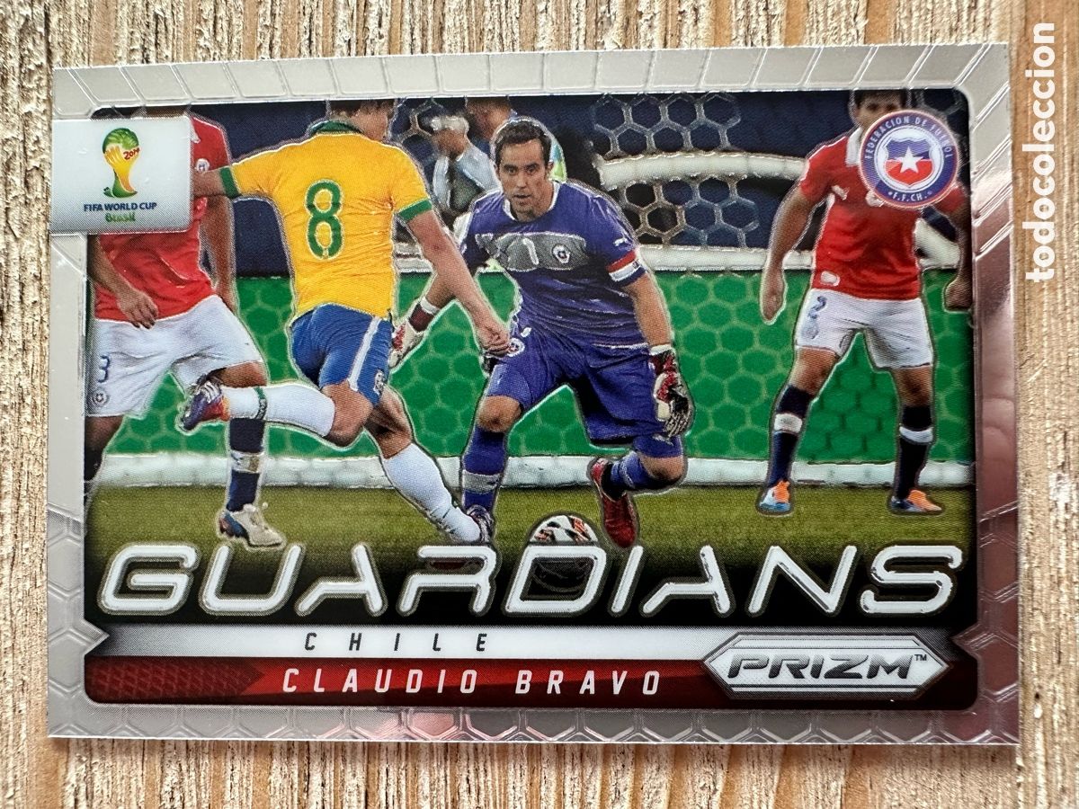 Trading Cards: CLAUDIO BRAVO CHILE GUARDIANS 7 PRIZM WORLD CUP 2014 BRASIL PANINI