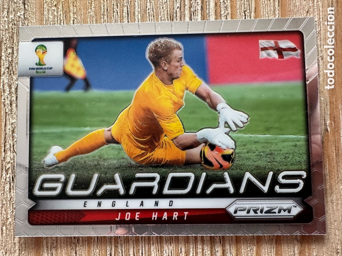 Trading Cards: JOE HART INGLATERRA GUARDIANS 10 PRIZM WORLD CUP 2014 BRASIL PANINI