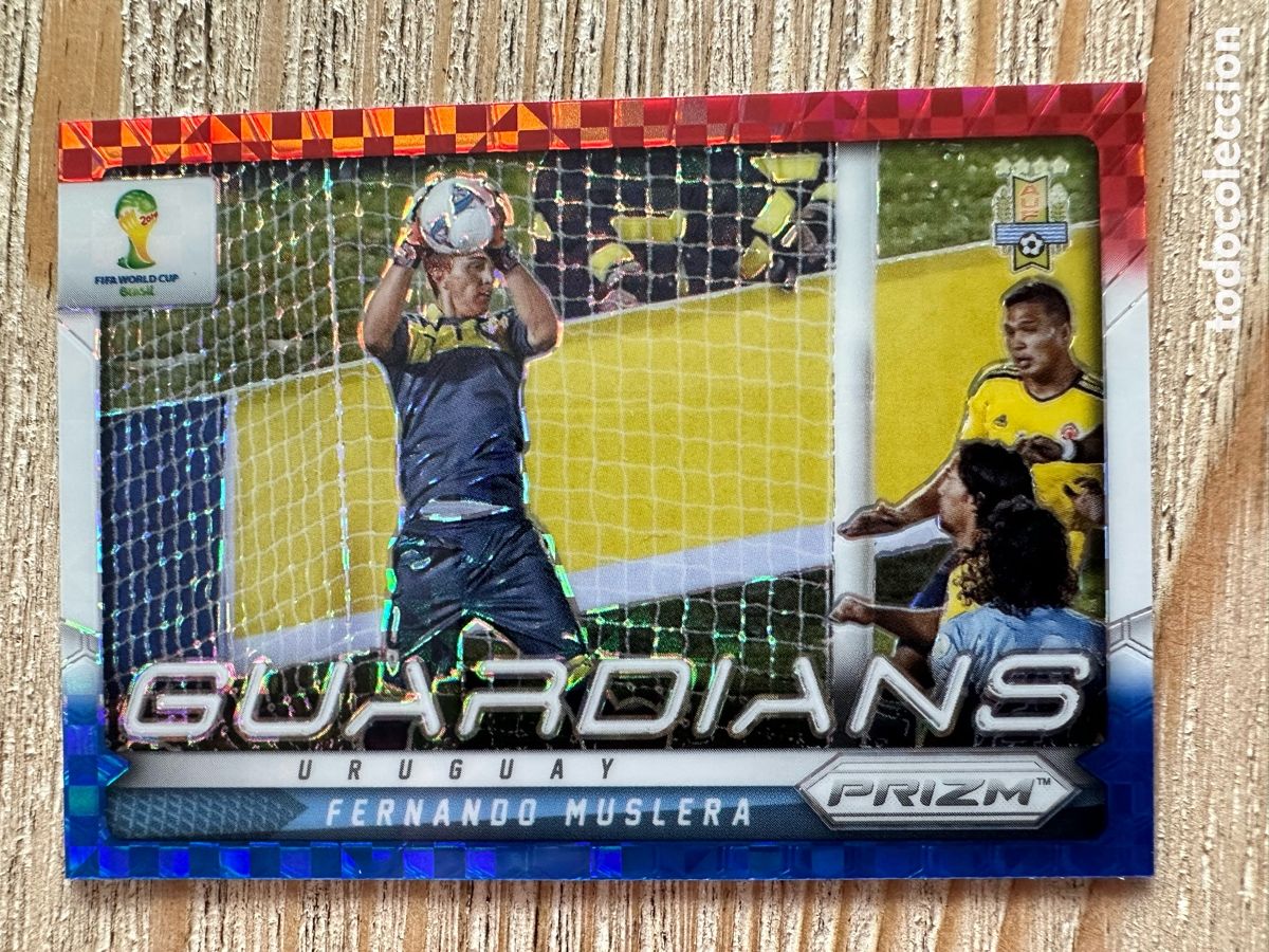 Trading Cards: MUSLERA URUGUAY GUARDIANS 23 PARALLEL PRIZM WORLD CUP 2014 BRASIL PANINI