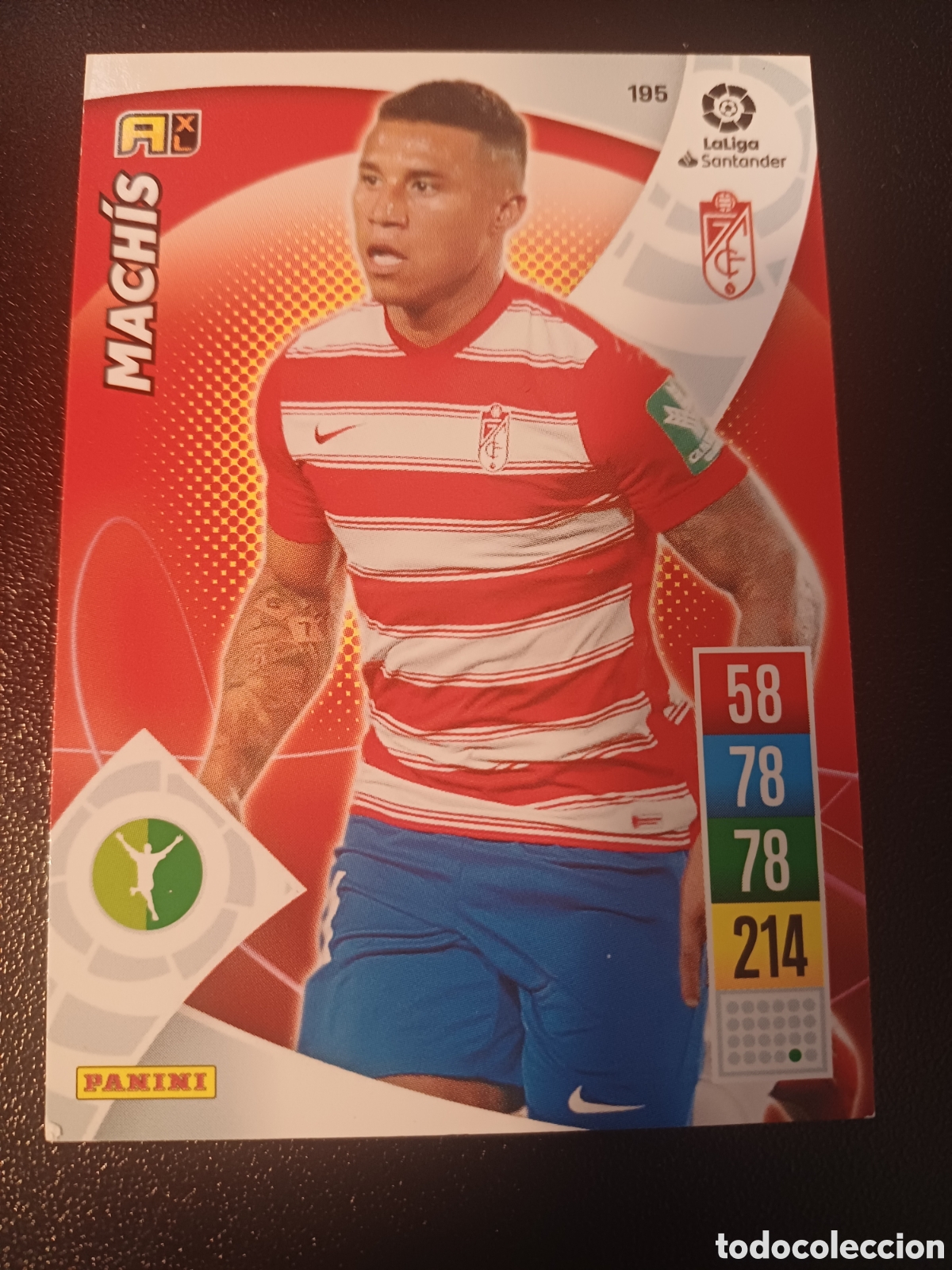 Trading Cards: #195 MACHIS GRANADA CF PANINI ADRENALYN XL 2021-22