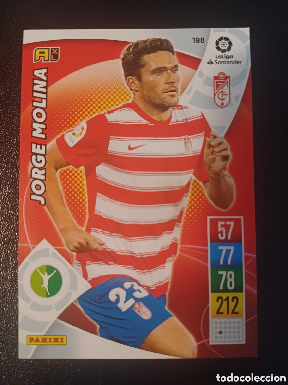 Trading Cards: #198 JORGE MOLINA GRANADA CF PANINI ADRENALYN XL 2021-22