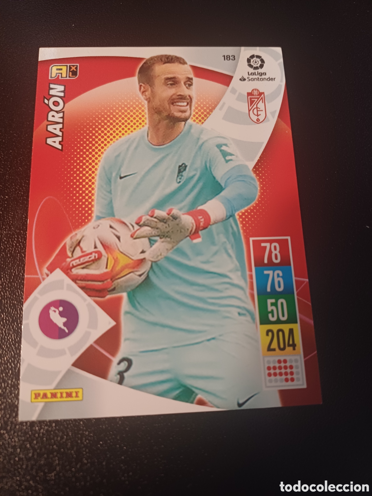 Cartas Colecion&aacute;veis: #183 AARON GRANADA CF PANINI ADRENALYN XL 2021-22