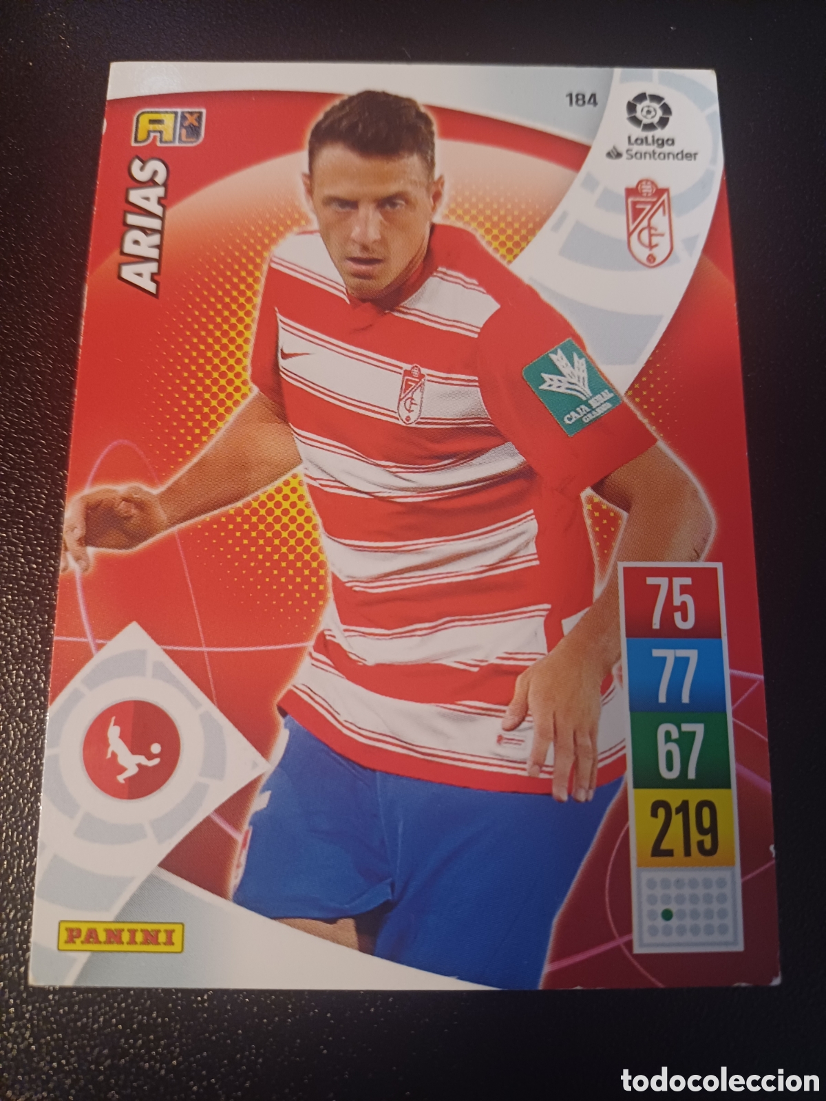 Cartas Colecion&aacute;veis: #184 ARIAS GRANADA CF PANINI ADRENALYN XL 2021-22