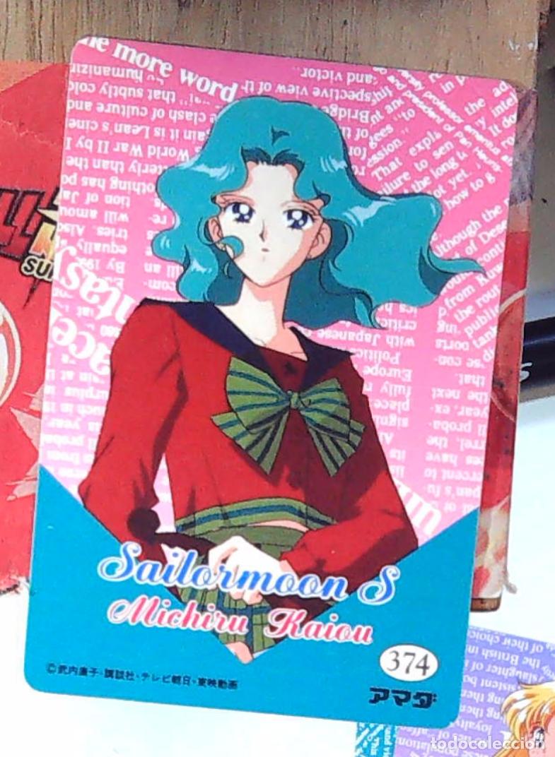 Trading cards: SAILOR MOON SUPER S PP CARD PULL PACK AMADA N 374 NEPTUNE - Foto 2
