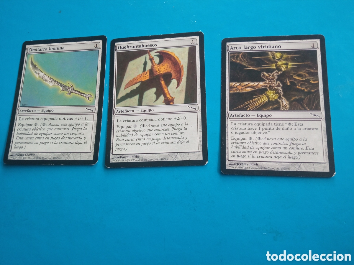 Trading cards: 3 cartas, Colecci&oacute;n Magic The Gathering - Foto 1