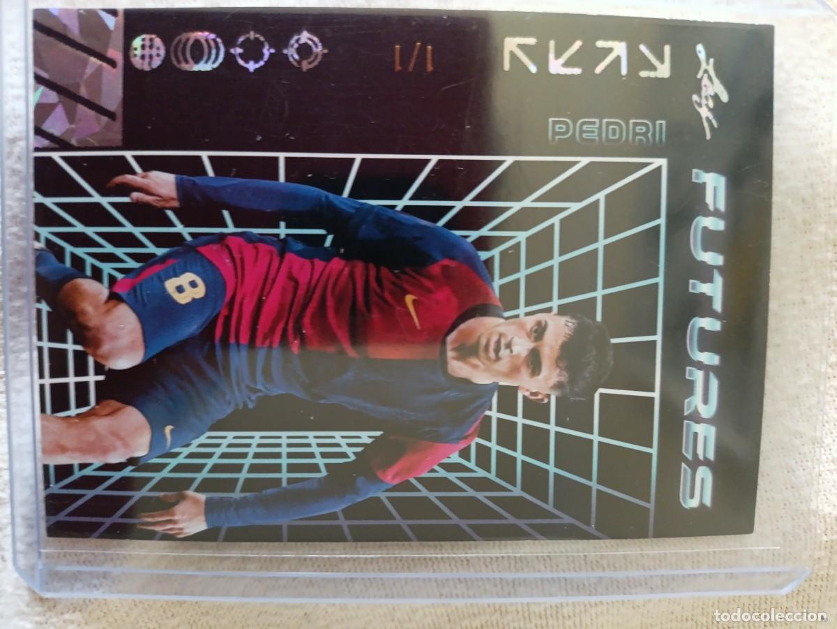 Trading cards: Pedri leaf card numerada 1/1 - Foto 2