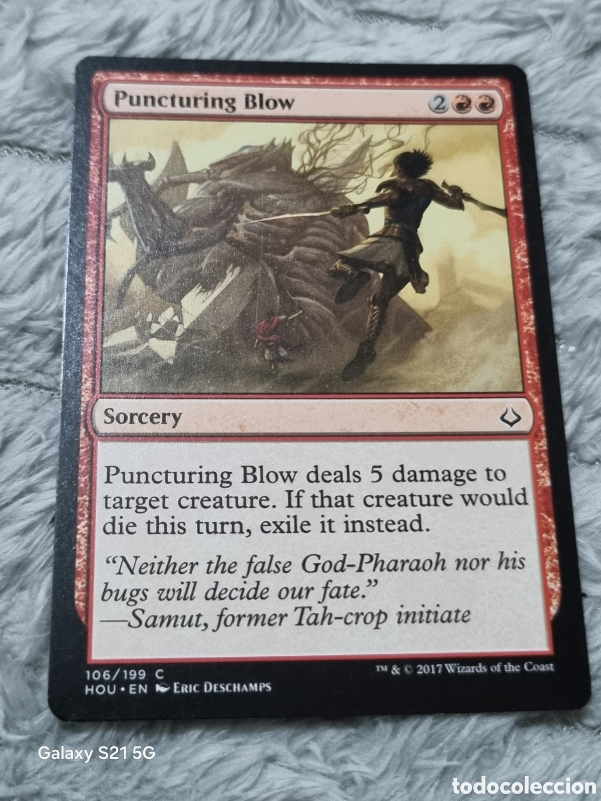 Trading cards: MAGIC THE GATHERING - LA HORA DE LA DEVASTACI&Oacute;N - 106/199 - Foto 1