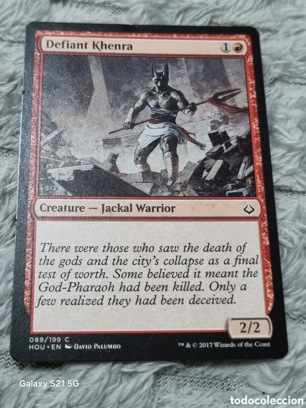 Trading cards: MAGIC THE GATHERING - LA HORA DE LA DEVASTACI&Oacute;N - 89/199 - Foto 1