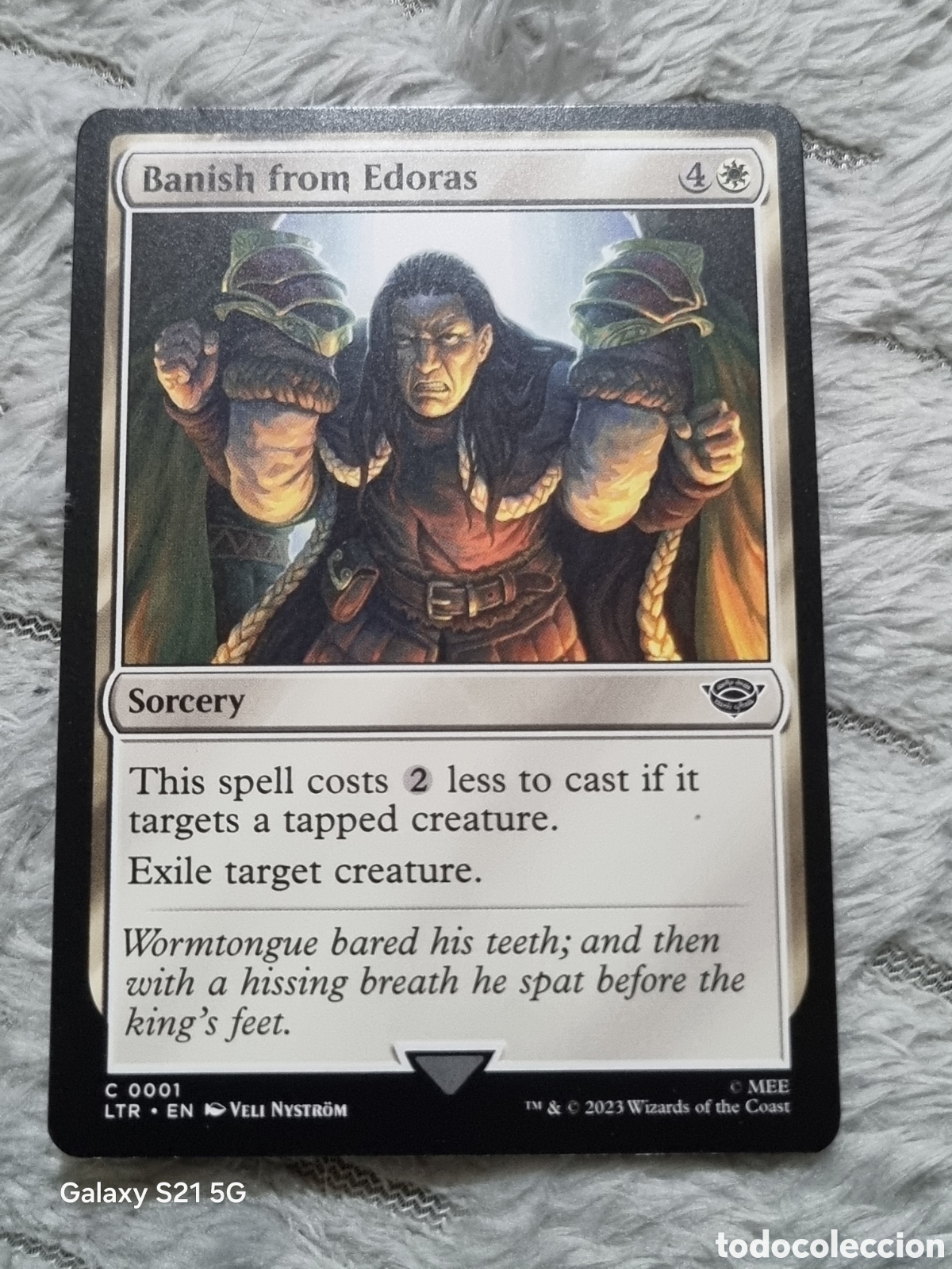 Trading cards: MAGIC THE GATHERING - EL SE&Ntilde;OR DE LOS ANILLOS - 1 - Foto 1