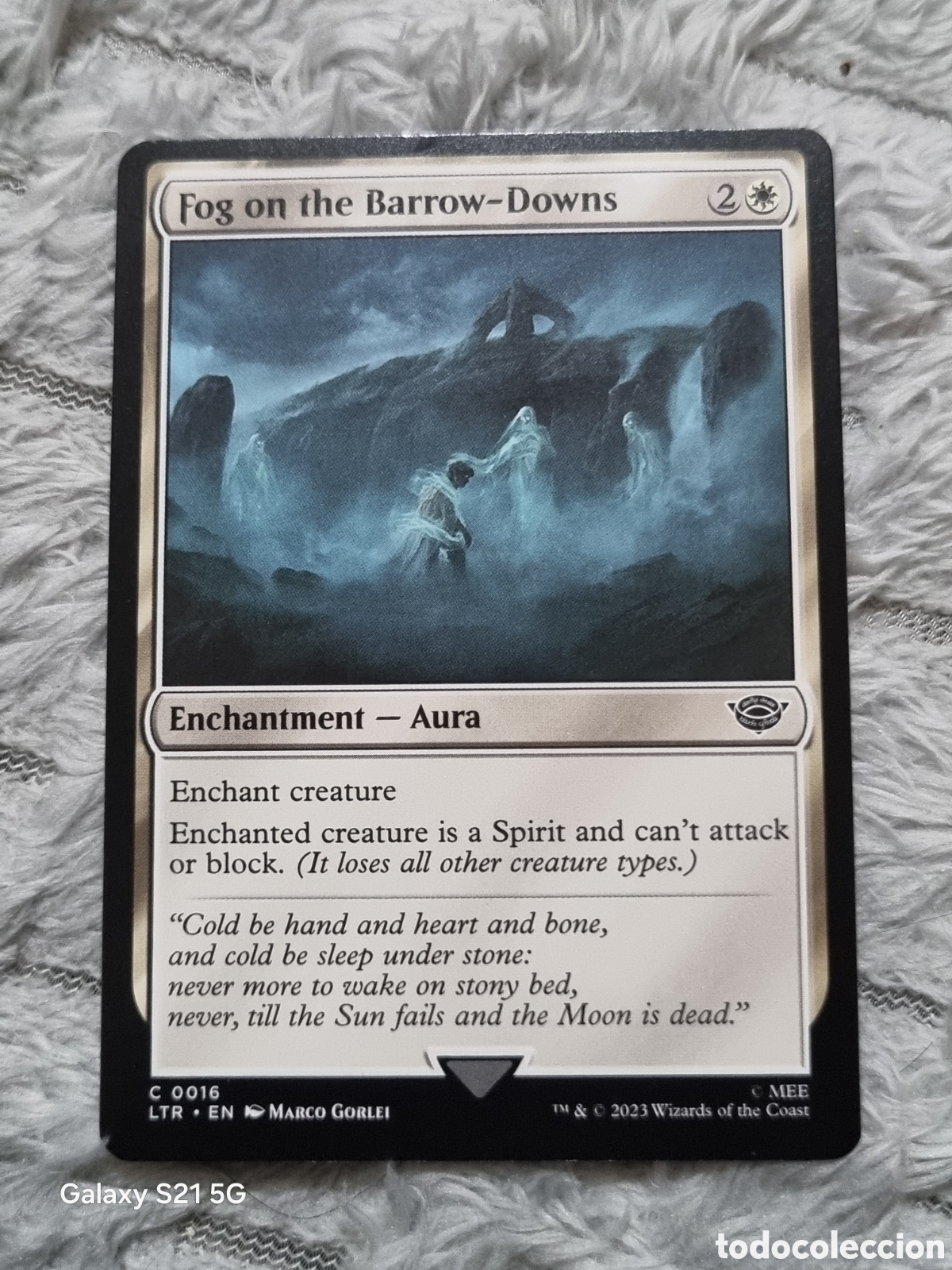 Trading cards: MAGIC THE GATHERING - EL SE&Ntilde;OR DE LOS ANILLOS - 16 - Foto 1