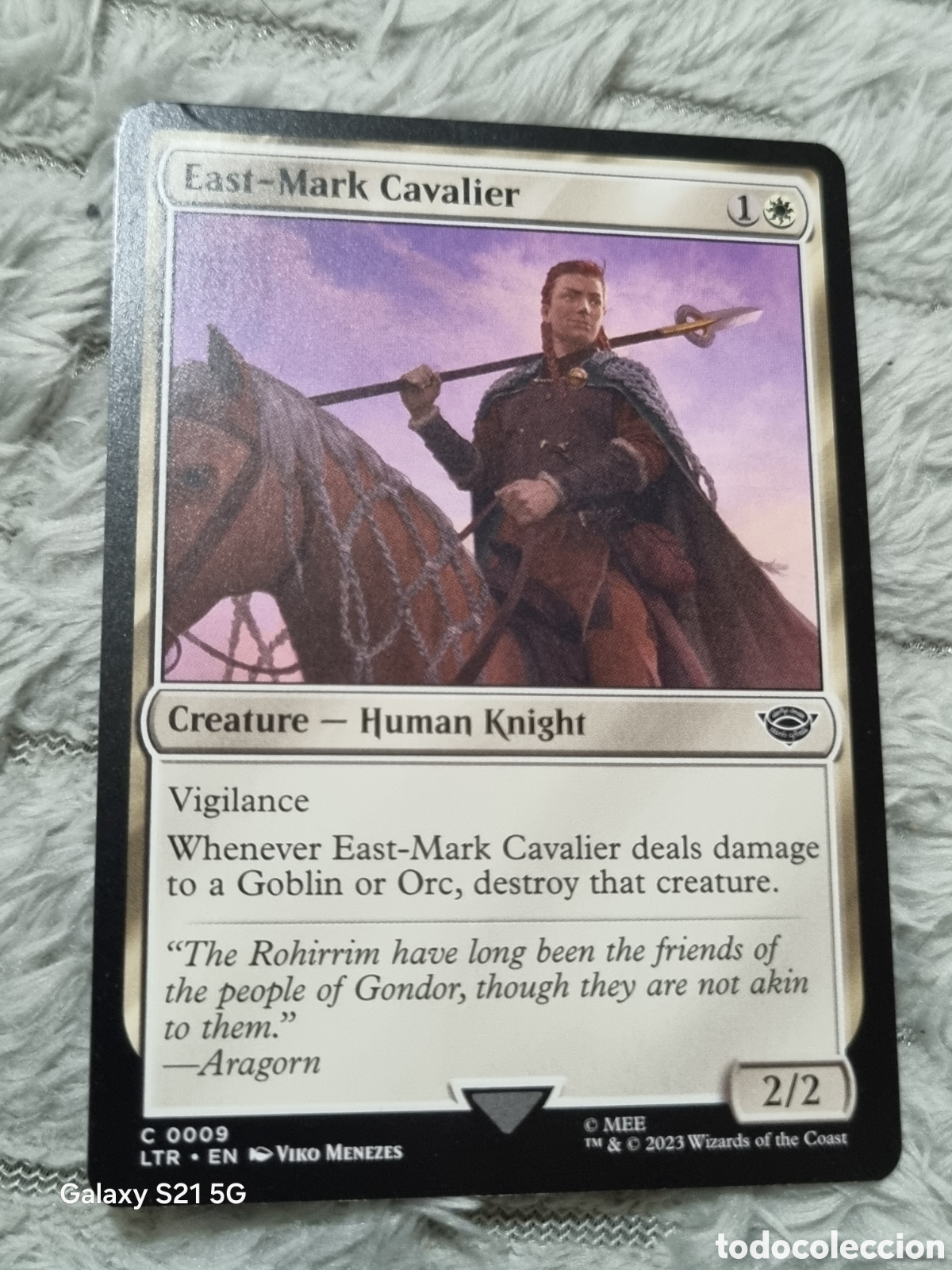 Trading cards: MAGIC THE GATHERING - EL SE&Ntilde;OR DE LOS ANILLOS - 9 - Foto 1