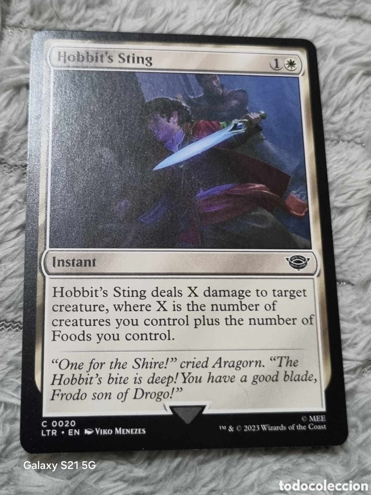 Trading cards: MAGIC THE GATHERING - EL SE&Ntilde;OR DE LOS ANILLOS - 20 - Foto 1