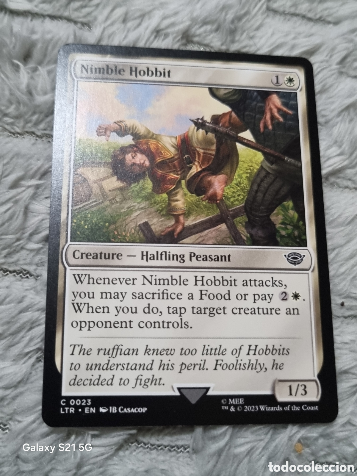 Trading cards: MAGIC THE GATHERING - EL SE&Ntilde;OR DE LOS ANILLOS - 23 - Foto 1