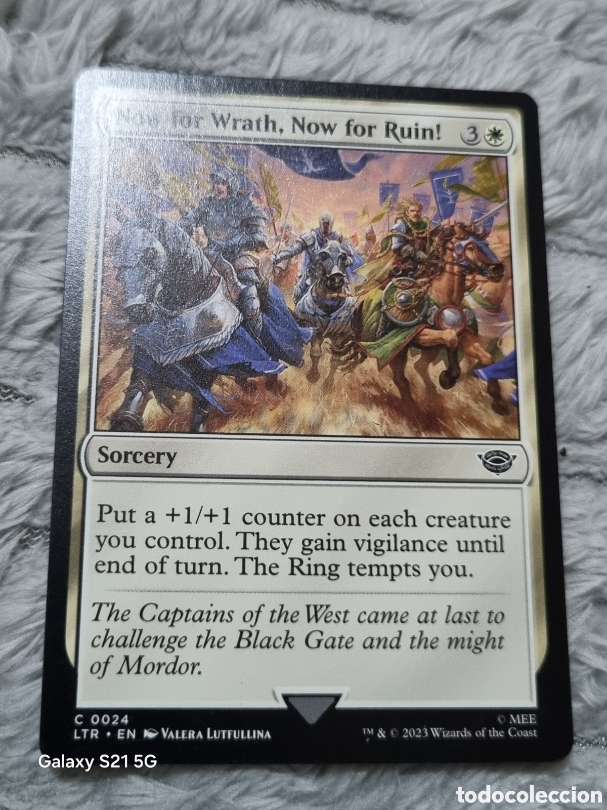 Trading cards: MAGIC THE GATHERING - EL SE&Ntilde;OR DE LOS ANILLOS - 24 - Foto 1