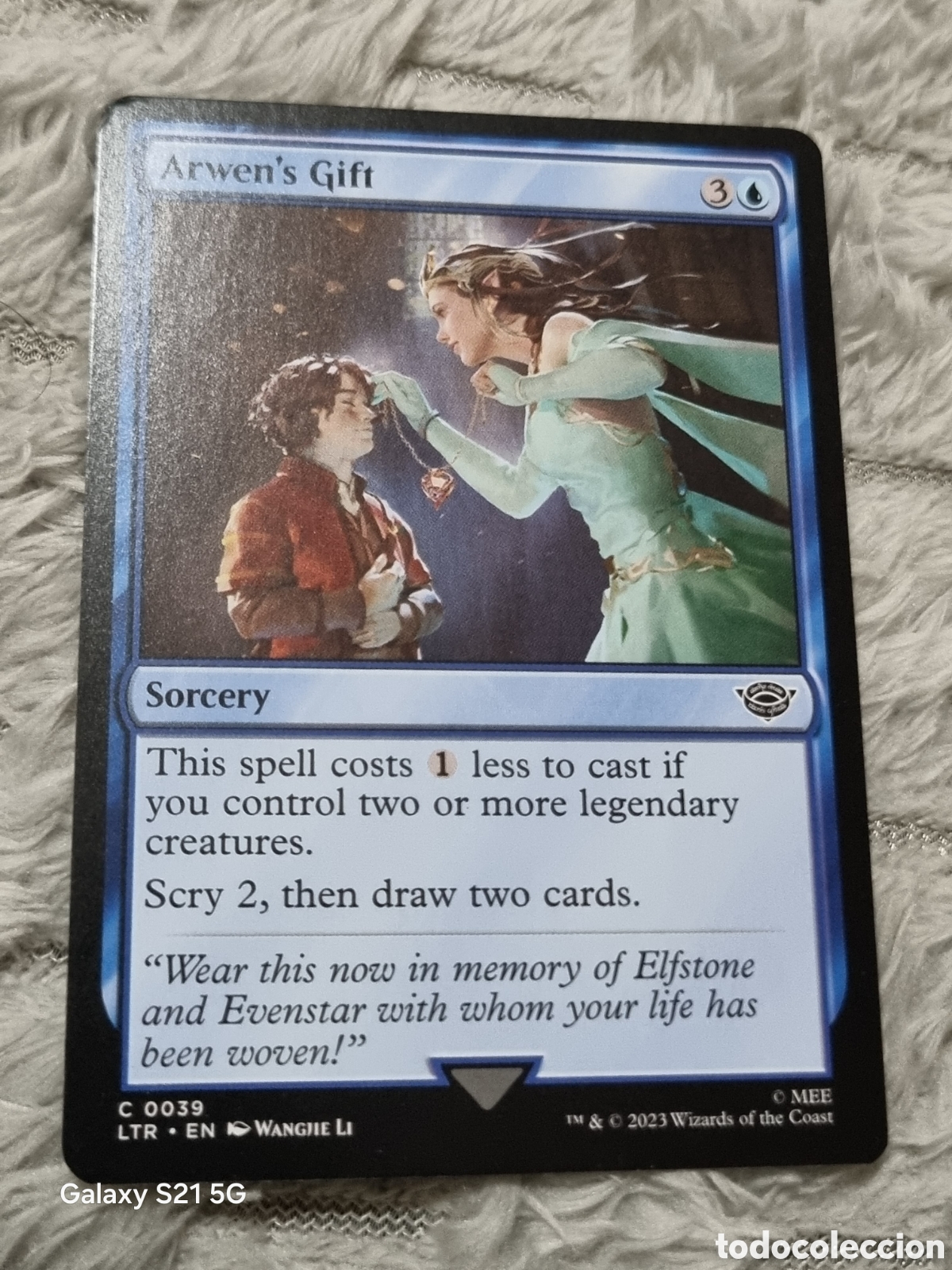 Trading cards: MAGIC THE GATHERING - EL SE&Ntilde;OR DE LOS ANILLOS - 39 - Foto 1