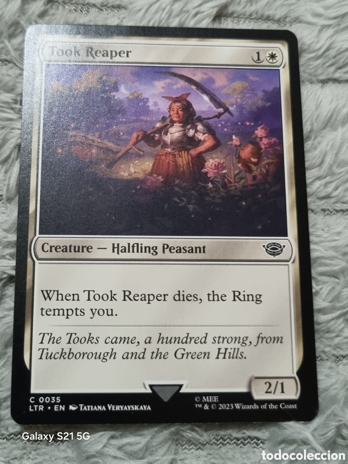 Trading cards: MAGIC THE GATHERING - EL SE&Ntilde;OR DE LOS ANILLOS - 35 - Foto 1