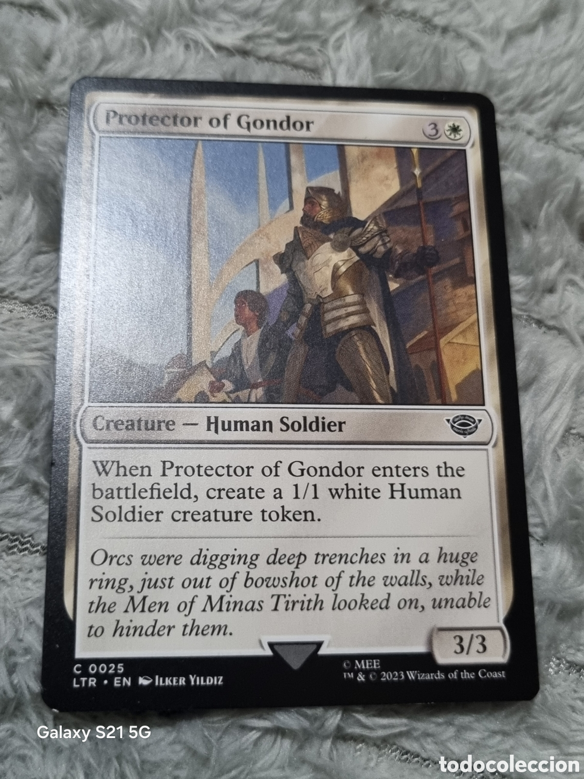 Trading cards: MAGIC THE GATHERING - EL SE&Ntilde;OR DE LOS ANILLOS - 25 - Foto 1