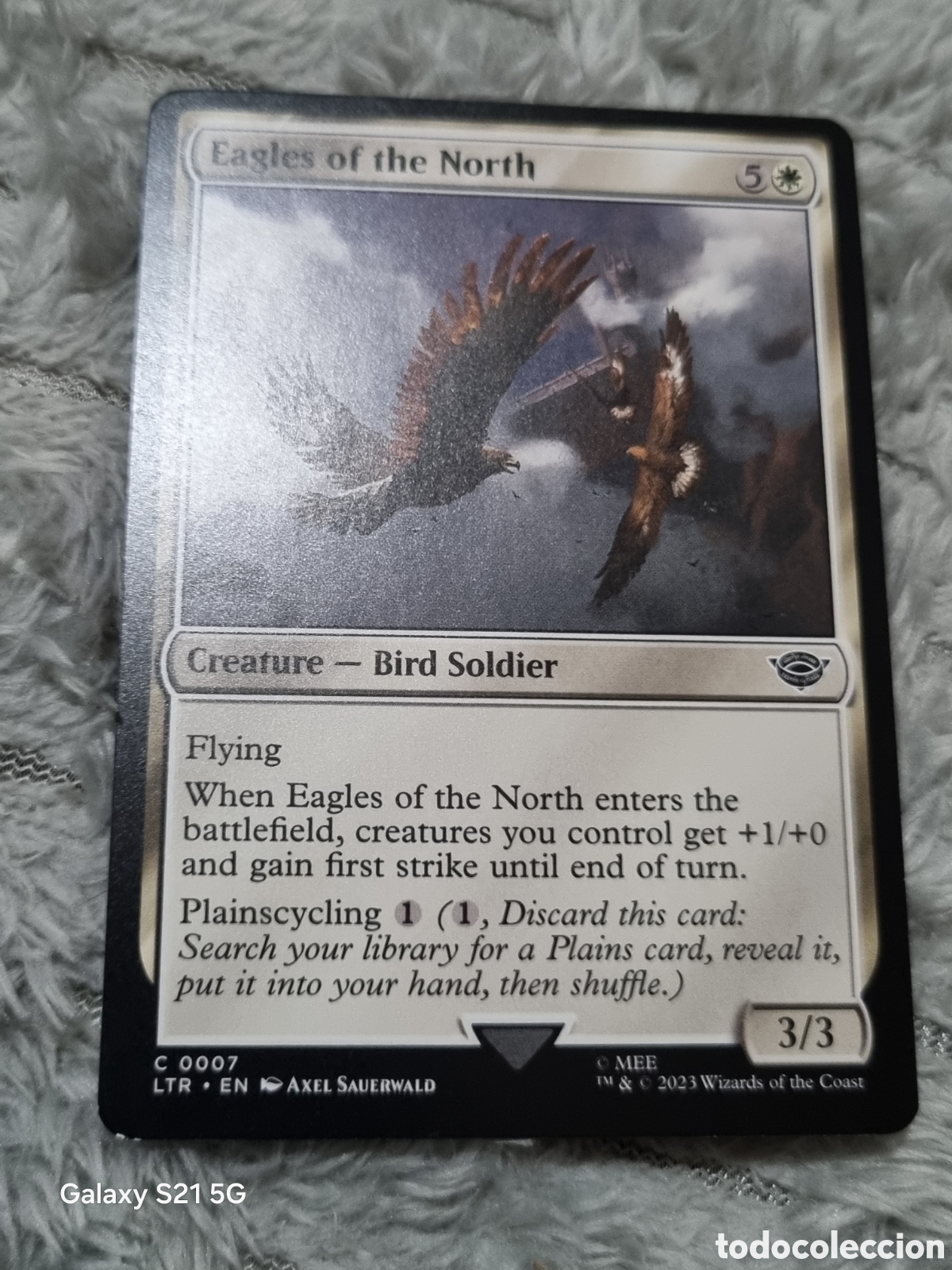 Trading cards: MAGIC THE GATHERING - EL SE&Ntilde;OR DE LOS ANILLOS - 7 - Foto 1