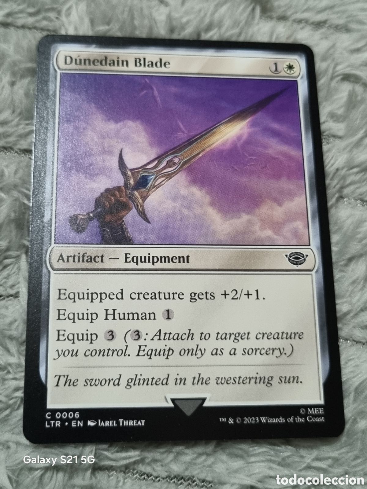 Trading cards: MAGIC THE GATHERING - EL SE&Ntilde;OR DE LOS ANILLOS - 6 - Foto 1
