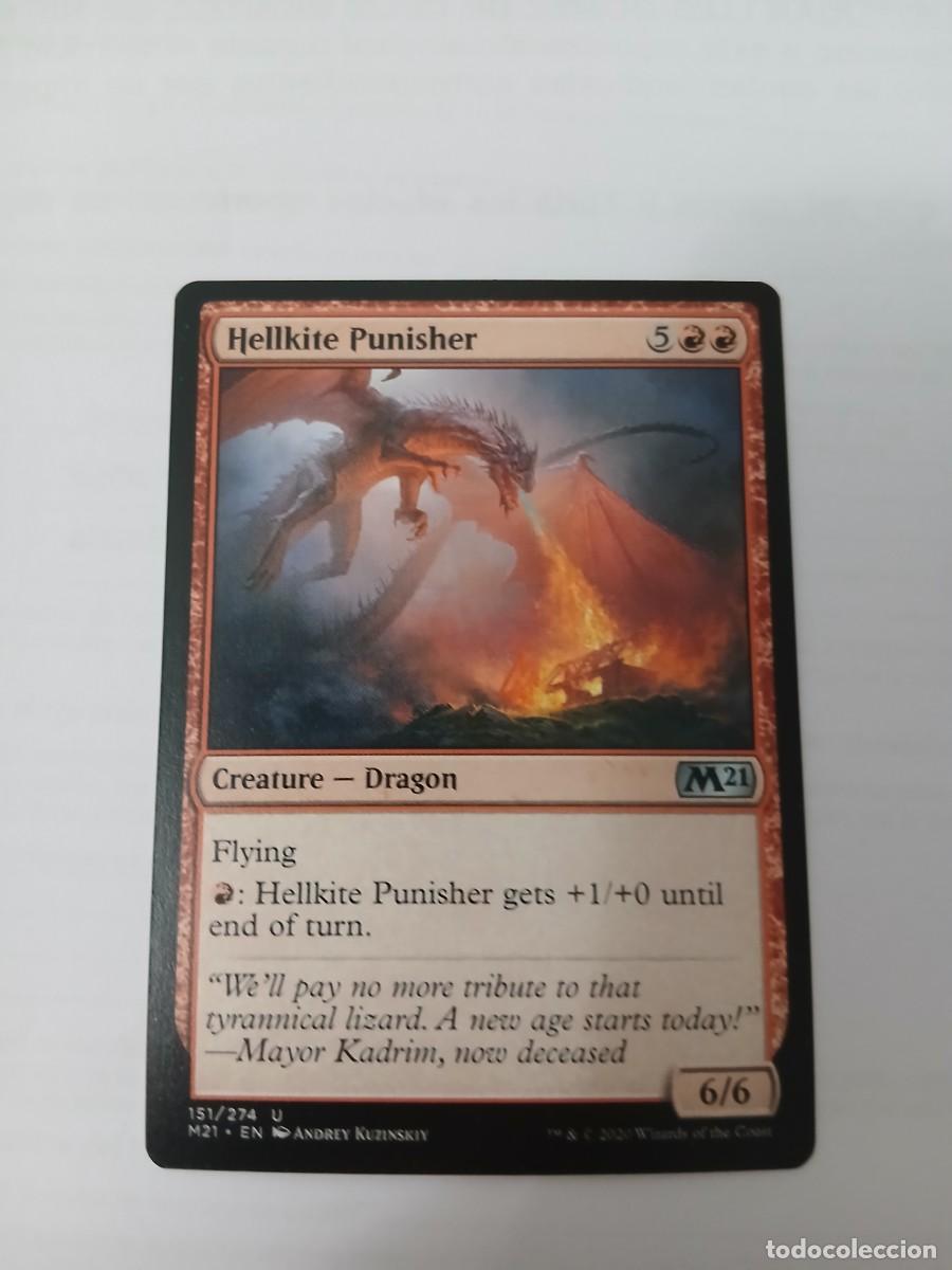 Trading cards: carta magic Hellkite Punisher Magic Core Set 2021 - Foto 1