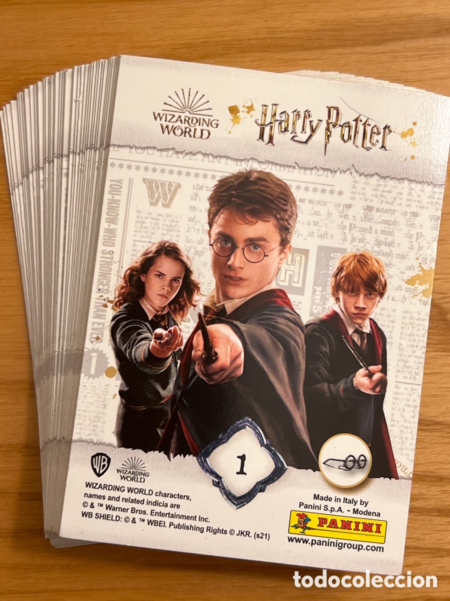 Cartas Colecion&aacute;veis: 30 trading cards Harry Potter Welcome to Hogwarts