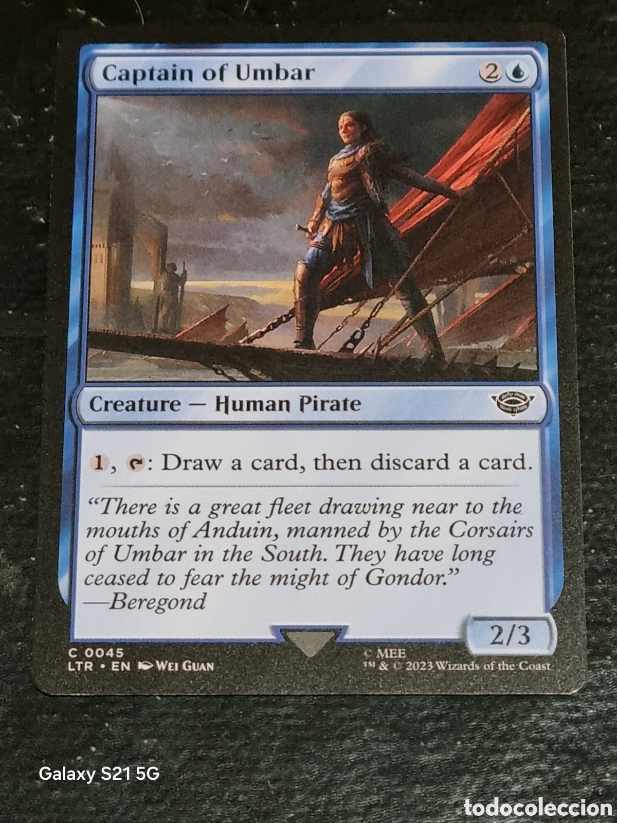 Trading cards: MAGIC THE GATHERING - EL SE&Ntilde;OR DE LOS ANILLOS 45 - Foto 1