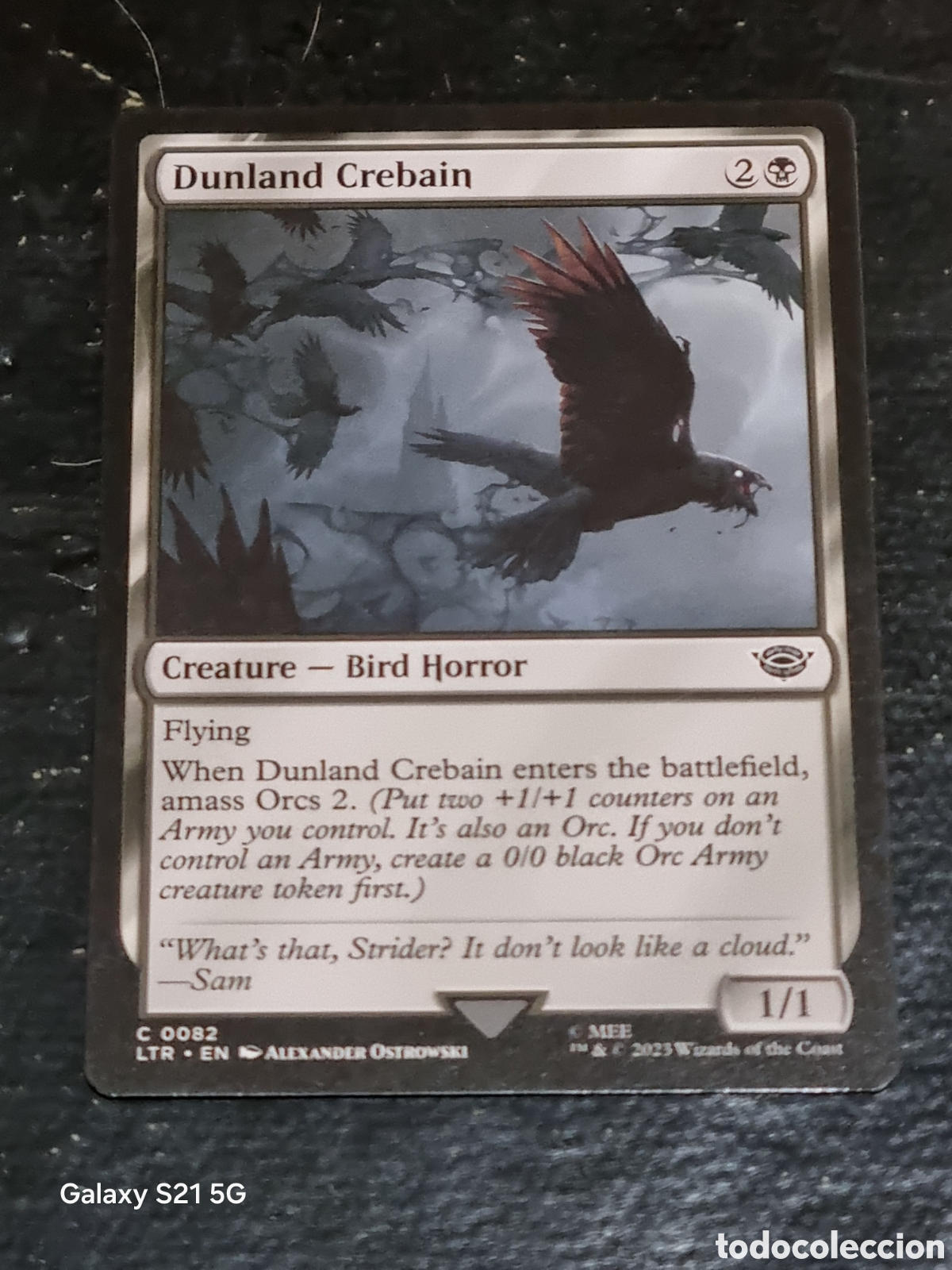 Trading Cards: MAGIC THE GATHERING - EL SE&Ntilde;OR DE LOS ANILLOS 82